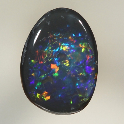 SOLID BLACK OPAL Bright, strong fire sparkles
